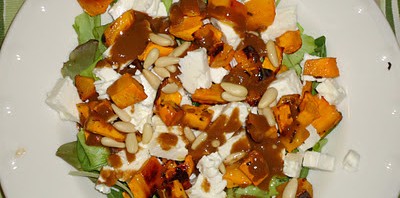 Insalata di feta e zucca