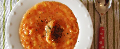 Gazpacho di pomodoro e mango