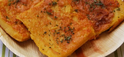 Farinata di ceci al rosmarino