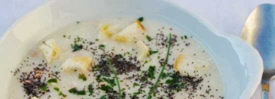 Zuppa al salmone affumicato