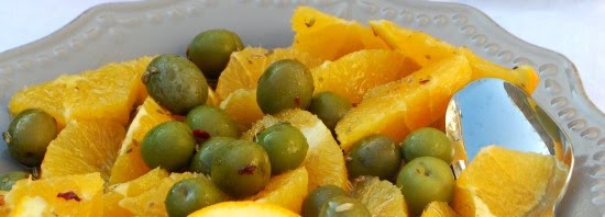 Insalata di arance e olive piccanti