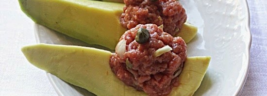 Finger food di tartare di manzo