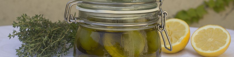 Olive verdi marinate