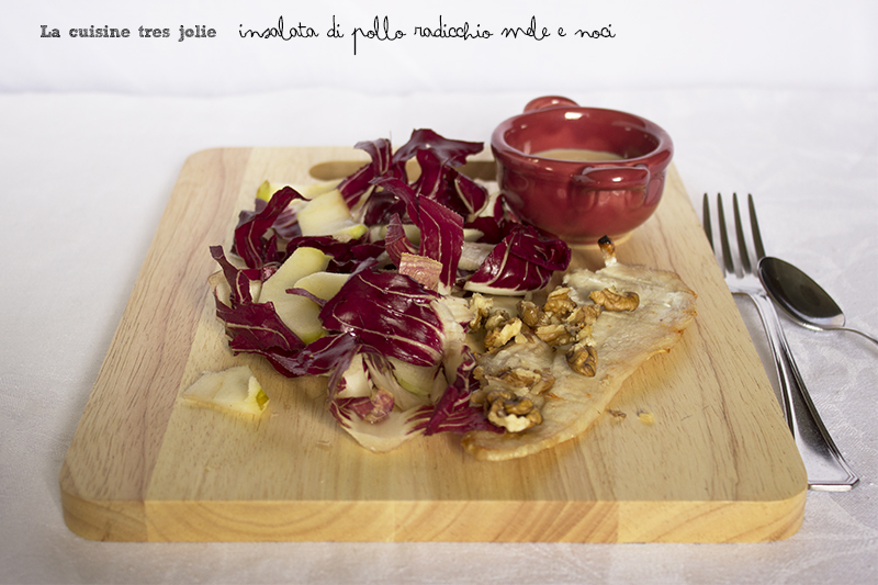 Insalata di pollo e radicchio 2