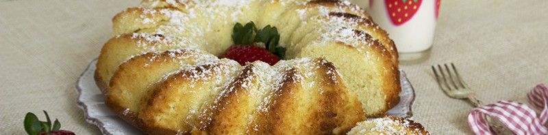 Hot milk sponge cake