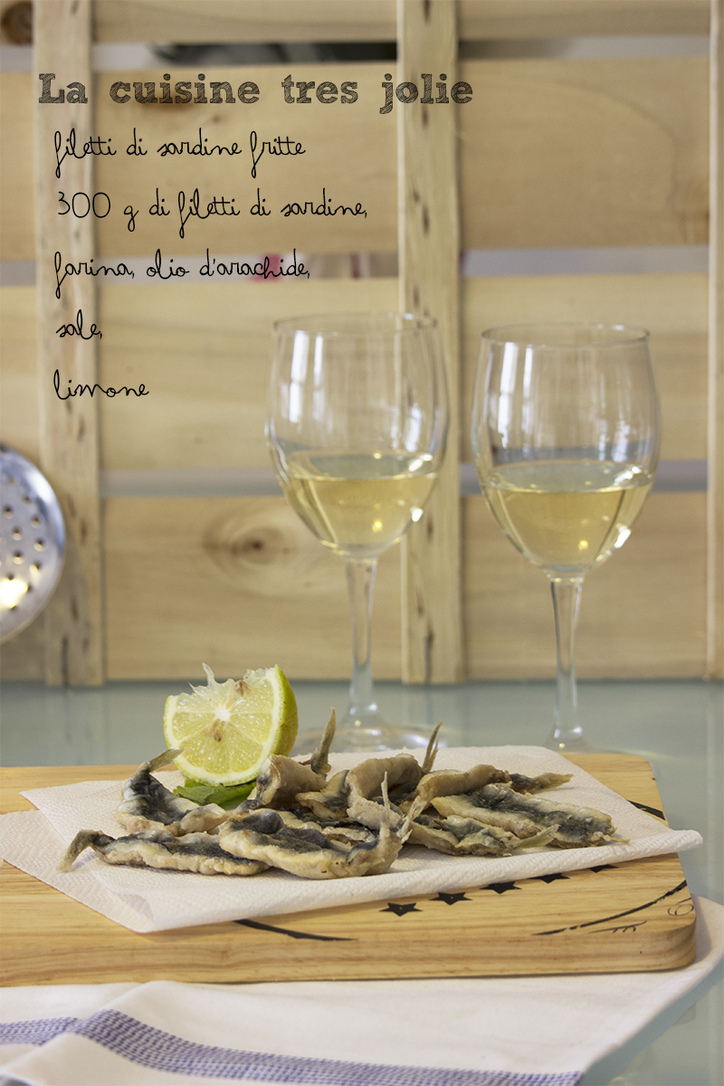 Filetti di sardine fritte