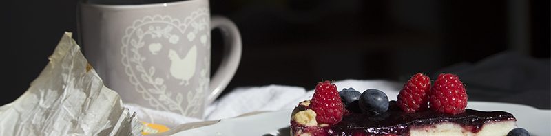 Crostata di ricotta ai frutti di bosco