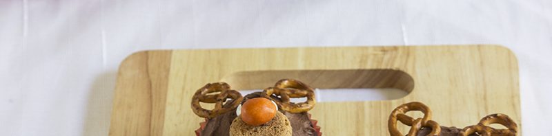 Muffin a forma di renna