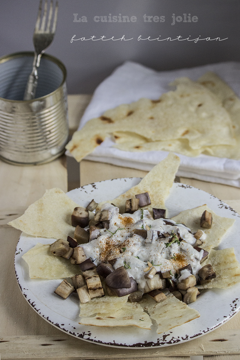 Insalata di melanzane fritte e yogurt