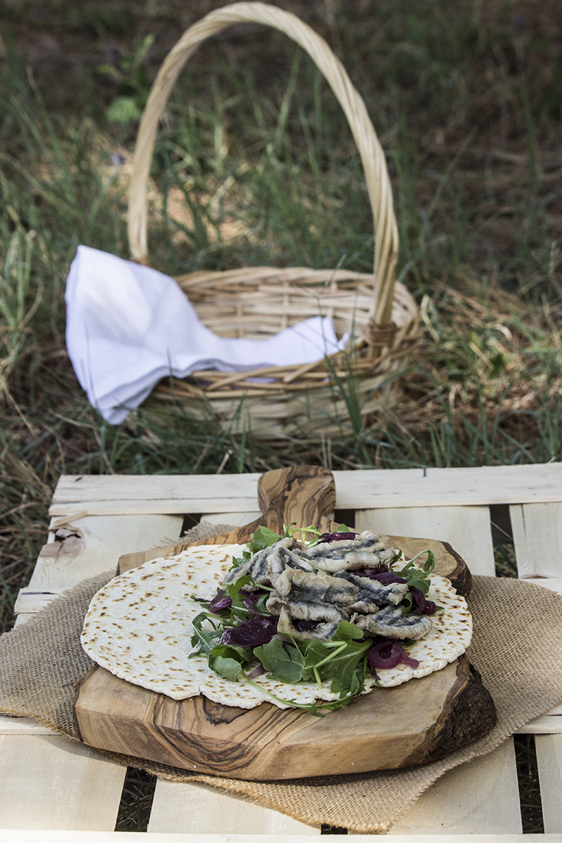 Saraghine con rucola e cipolle caramellate, il mio articolo sull’ultimo numero di iFoodstyle