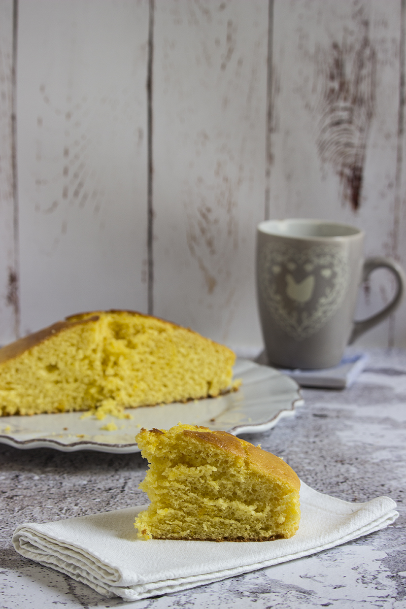 Torta all’olio d’oliva senza albumi