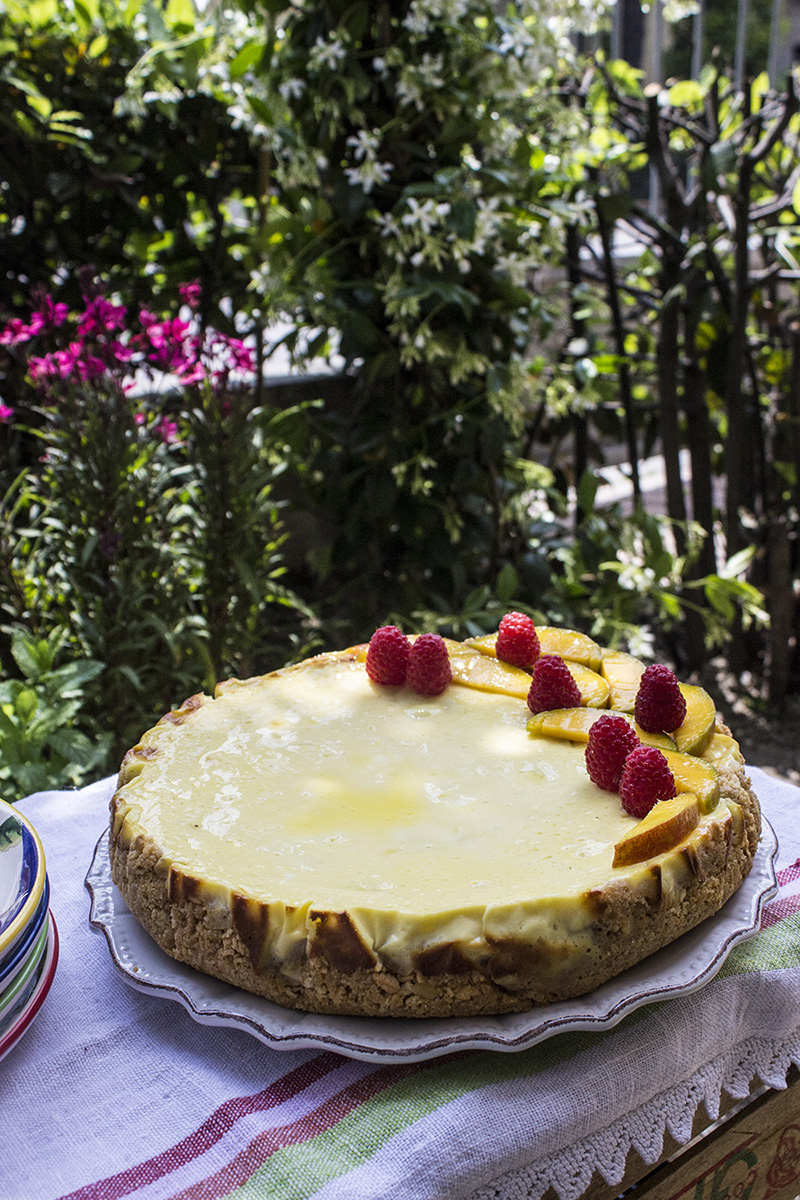 Cheesecake light al mango