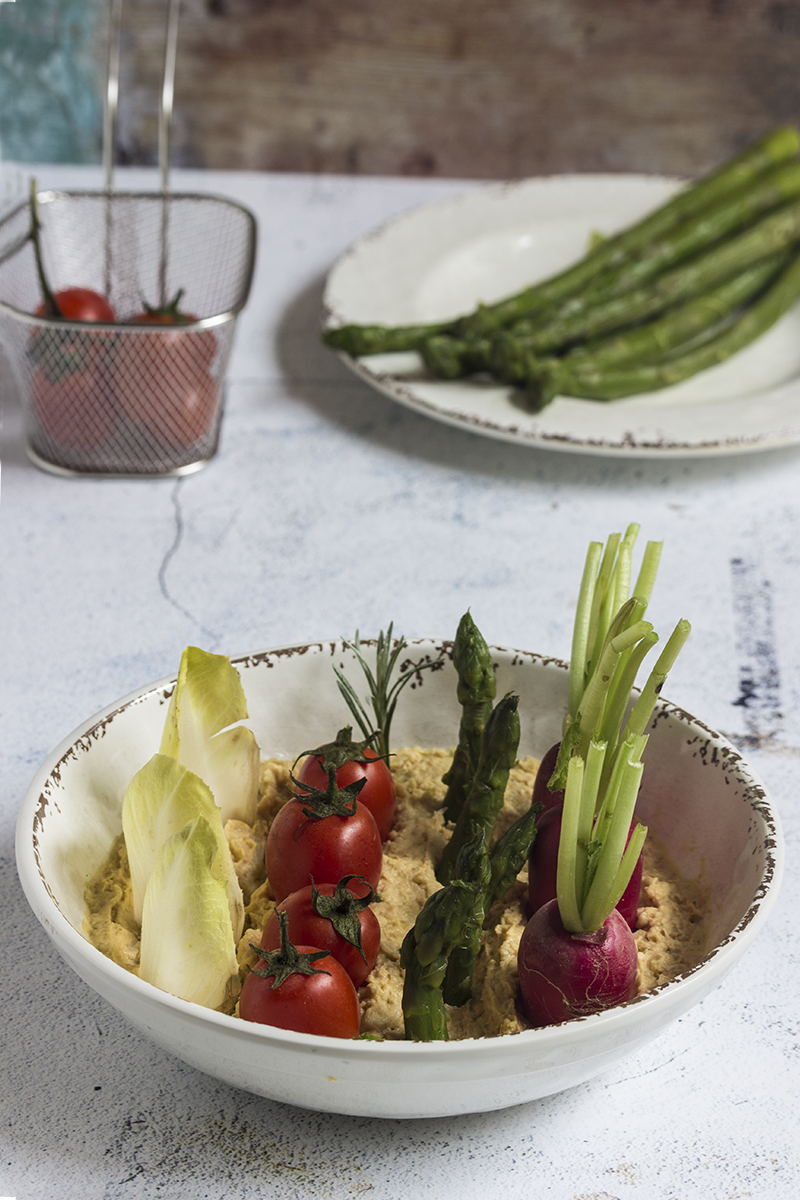 Presentare l’hummus