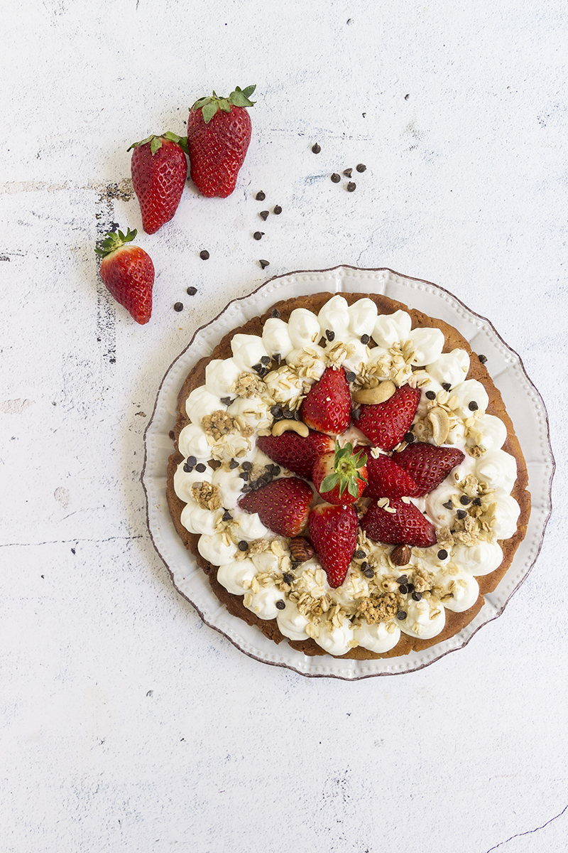 Crostata di fragole allo yogurt